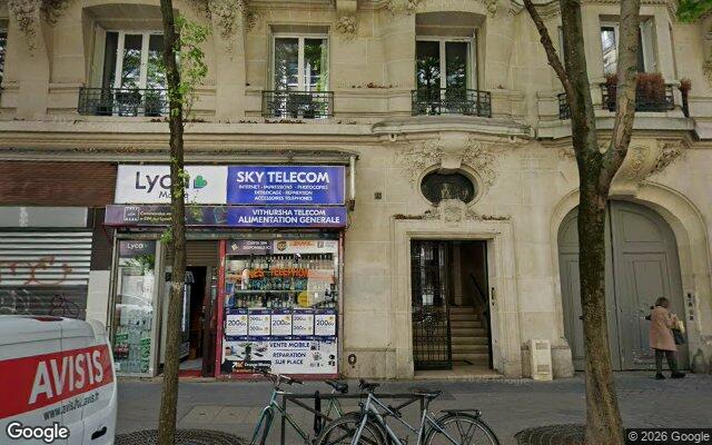 Façade : 185 rue Ordener, Paris