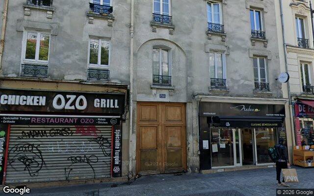 Façade : 150 avenue de Flandre, Paris