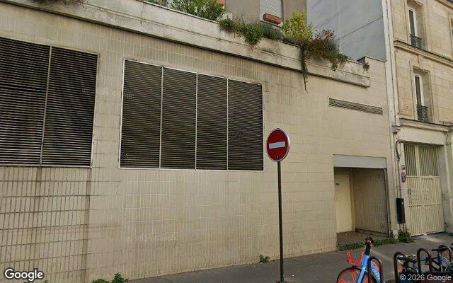Façade : 12 rue Lagille, Paris