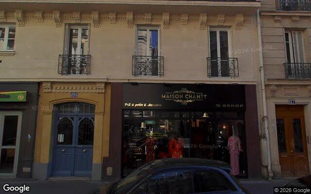 Façade : 125 rue Championnet, Paris