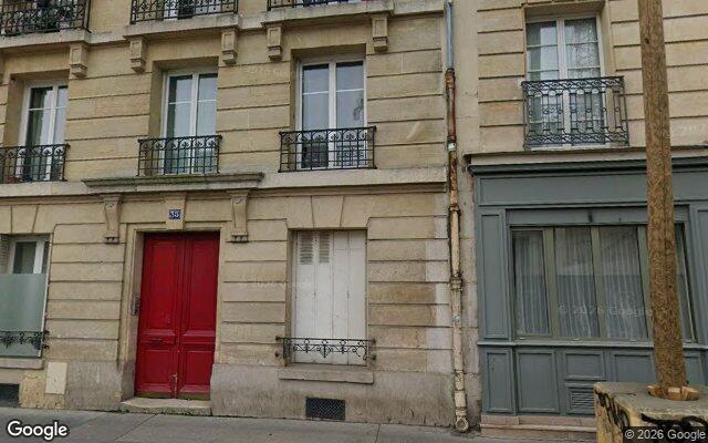 Façade : 35 rue Championnet, Paris