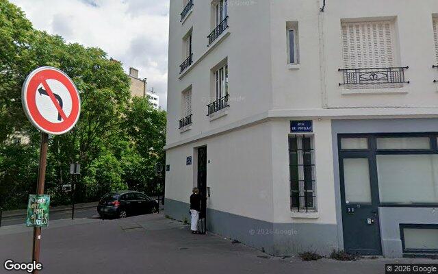 Façade : 158 rue Damrémont, Paris